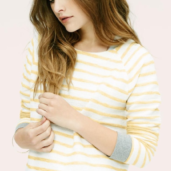 Lou and Grey Stripped Terry Sweater - Picture 1 of 2